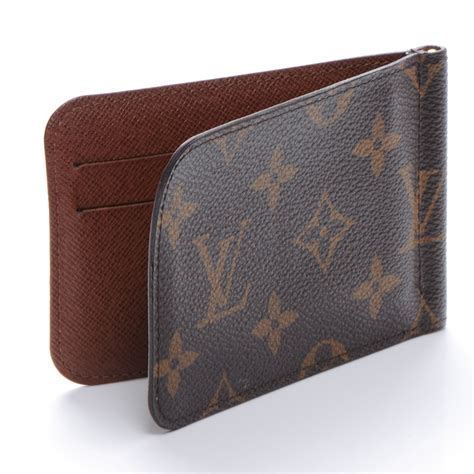 louis vuitton mens wallet with money clip|louis vuitton money clipper.